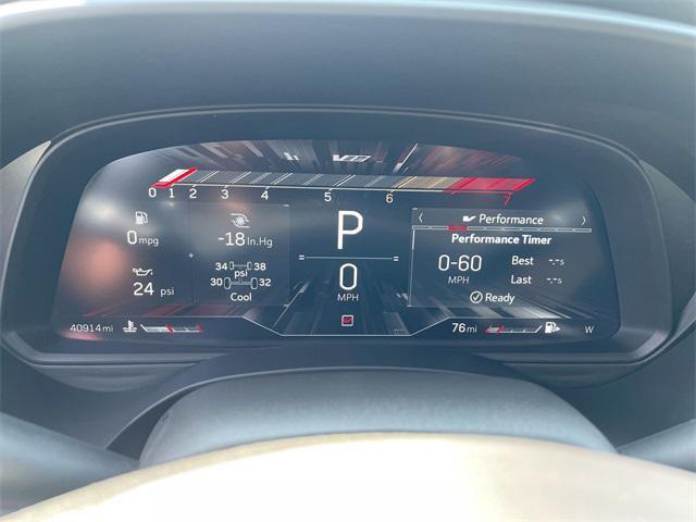 used 2022 Cadillac CT4-V car, priced at $53,444