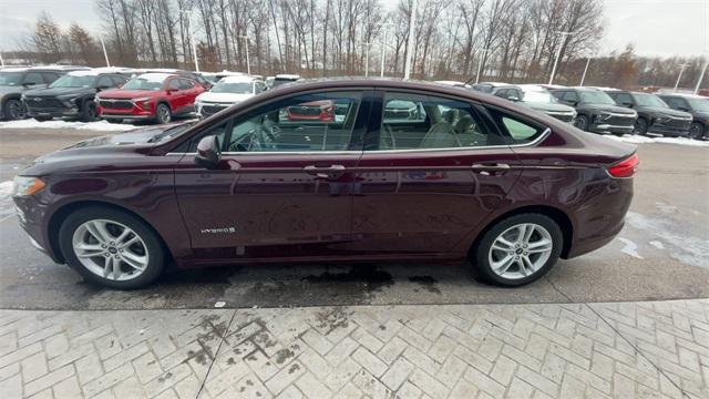 used 2018 Ford Fusion Hybrid car, priced at $12,994