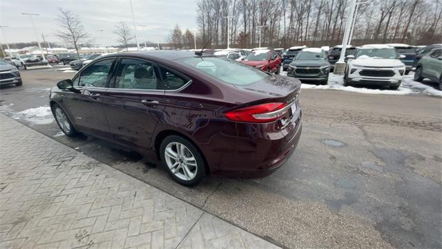 used 2018 Ford Fusion Hybrid car, priced at $12,994