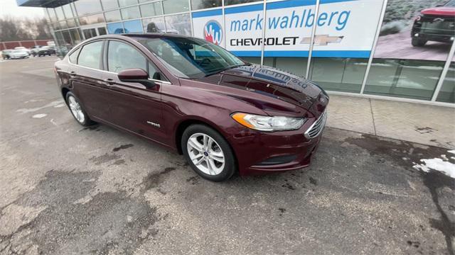 used 2018 Ford Fusion Hybrid car, priced at $12,994