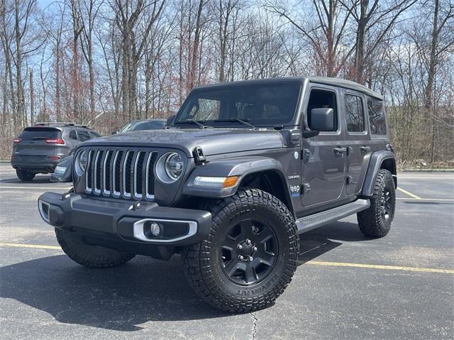 used 2021 Jeep Wrangler Unlimited 4xe car, priced at $37,495