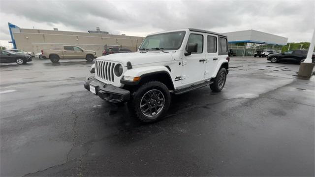 used 2021 Jeep Wrangler Unlimited car, priced at $29,992