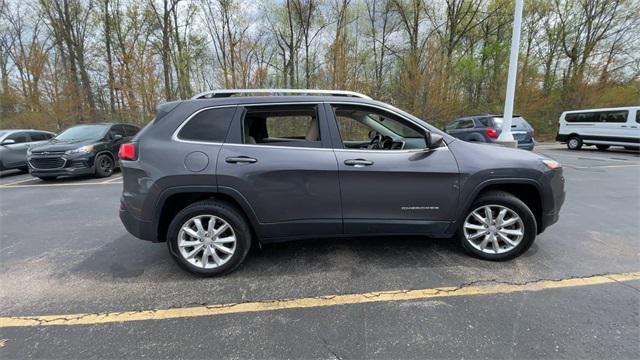 used 2017 Jeep Cherokee car, priced at $13,493