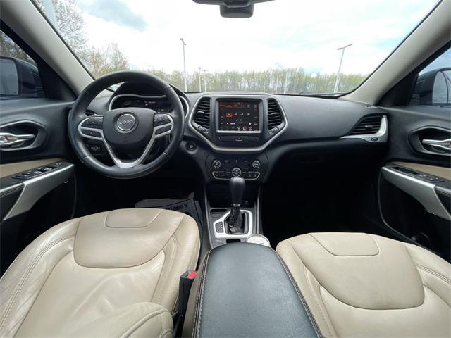 used 2017 Jeep Cherokee car, priced at $13,493