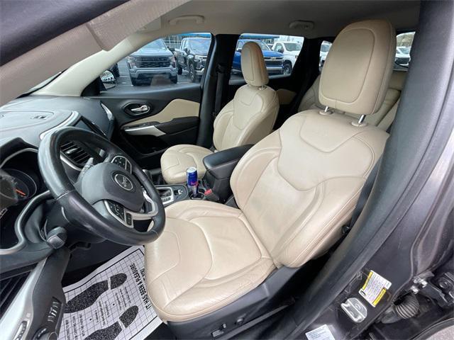 used 2017 Jeep Cherokee car, priced at $13,493