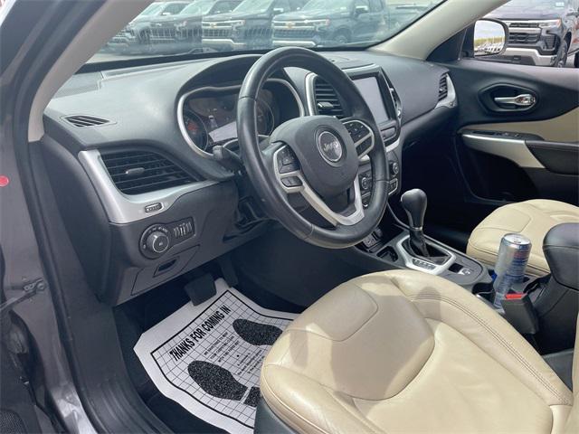 used 2017 Jeep Cherokee car, priced at $13,493