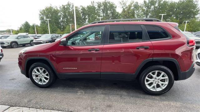 used 2017 Jeep Cherokee car, priced at $15,792