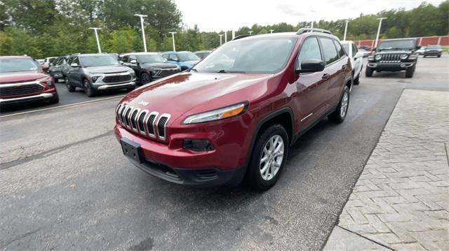 used 2017 Jeep Cherokee car, priced at $15,792