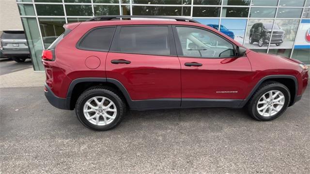 used 2017 Jeep Cherokee car, priced at $15,792