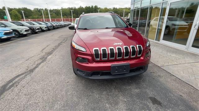 used 2017 Jeep Cherokee car, priced at $15,792