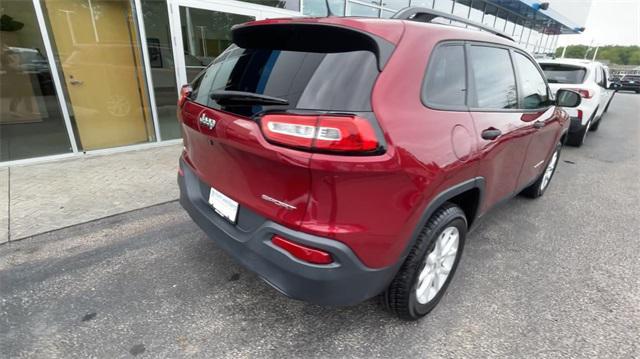 used 2017 Jeep Cherokee car, priced at $15,792