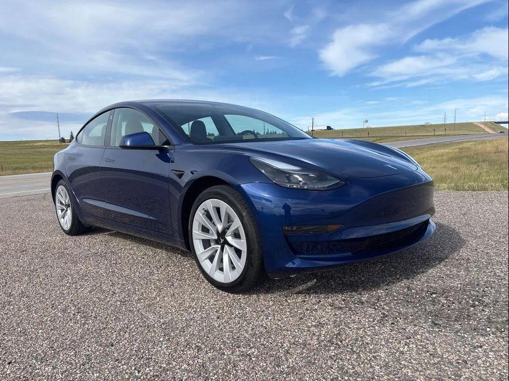 used 2022 Tesla Model 3 car, priced at $29,988