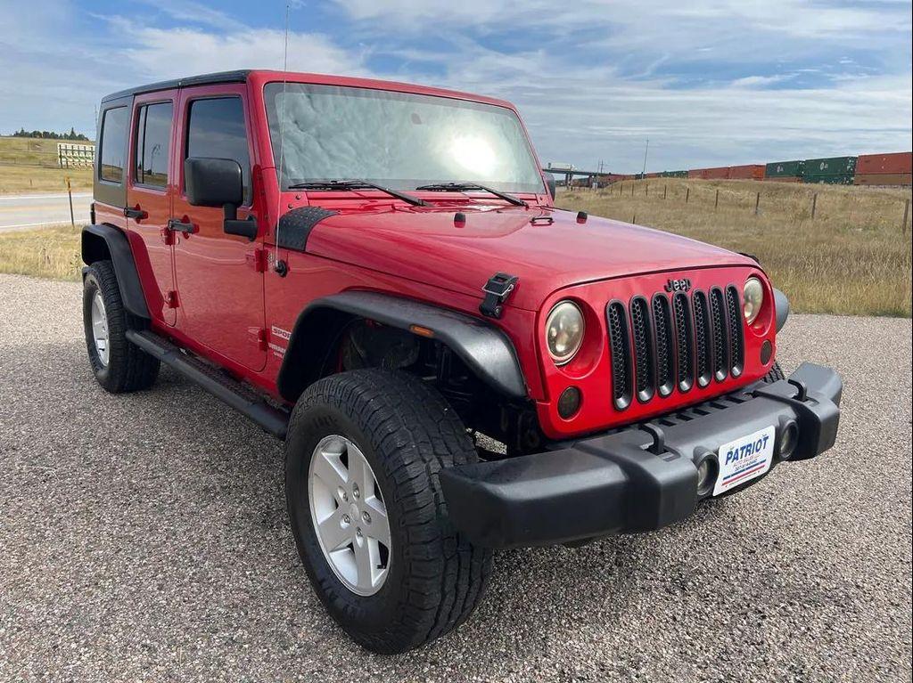 used 2010 Jeep Wrangler Unlimited car, priced at $9,988