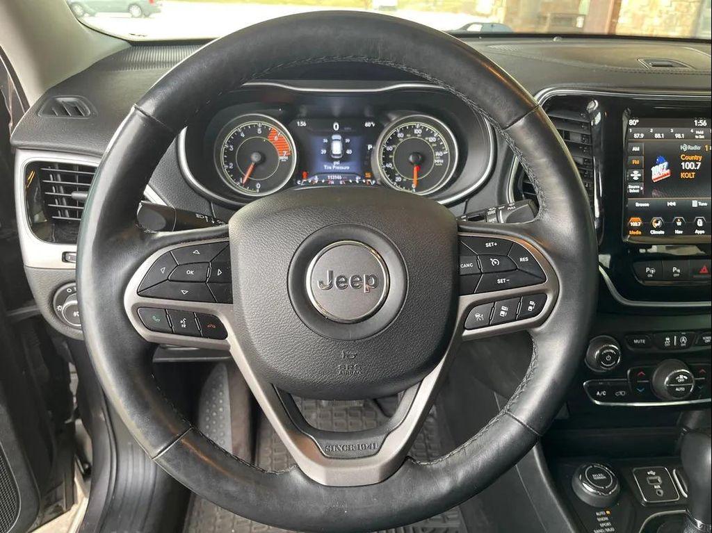 used 2019 Jeep Cherokee car, priced at $17,488