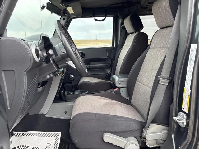 used 2010 Jeep Wrangler Unlimited car, priced at $12,988