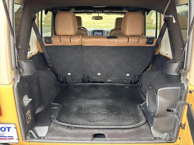 used 2014 Jeep Wrangler Unlimited car, priced at $17,998