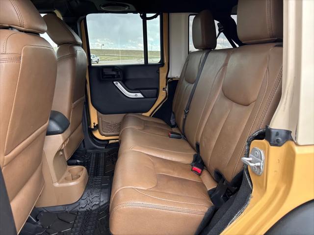 used 2014 Jeep Wrangler Unlimited car, priced at $17,998