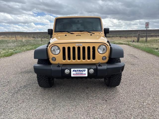 used 2014 Jeep Wrangler Unlimited car, priced at $17,998