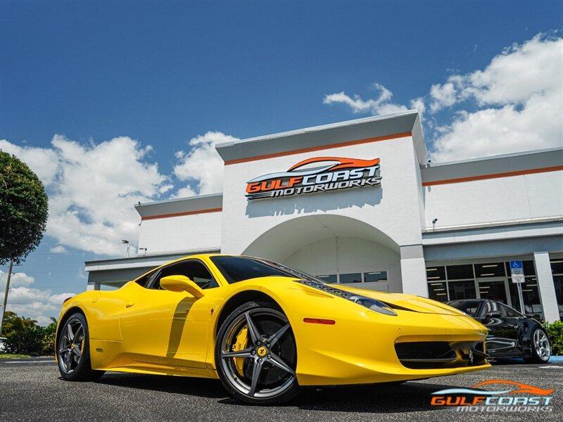 used 2012 Ferrari 458 Italia car, priced at $224,995