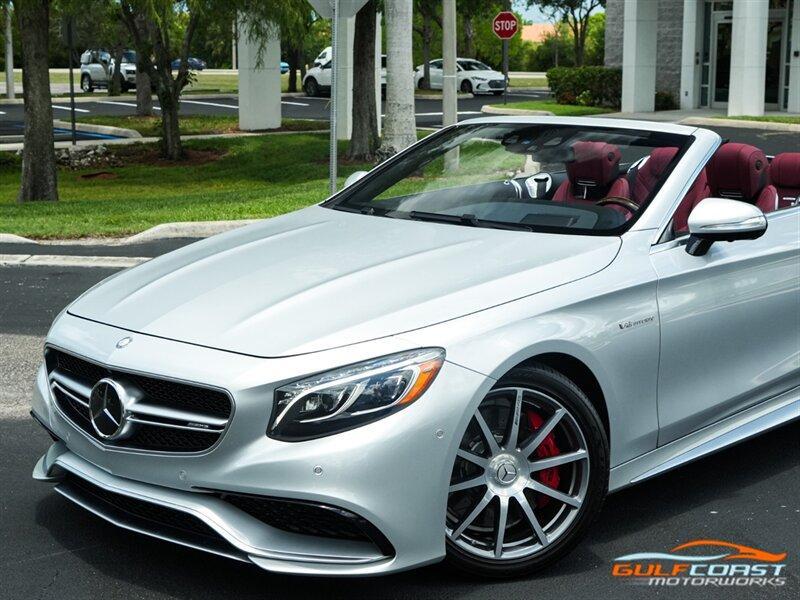 used 2017 Mercedes-Benz AMG S 63 car, priced at $84,995