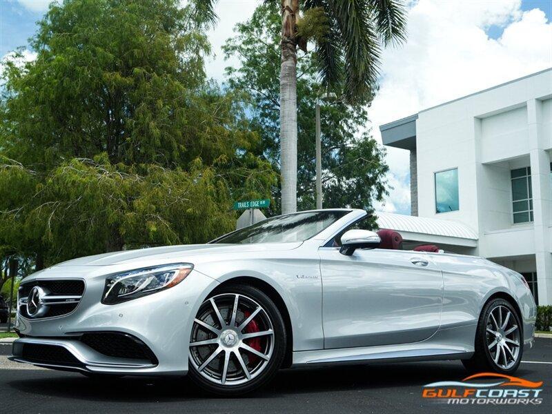 used 2017 Mercedes-Benz AMG S 63 car, priced at $84,995