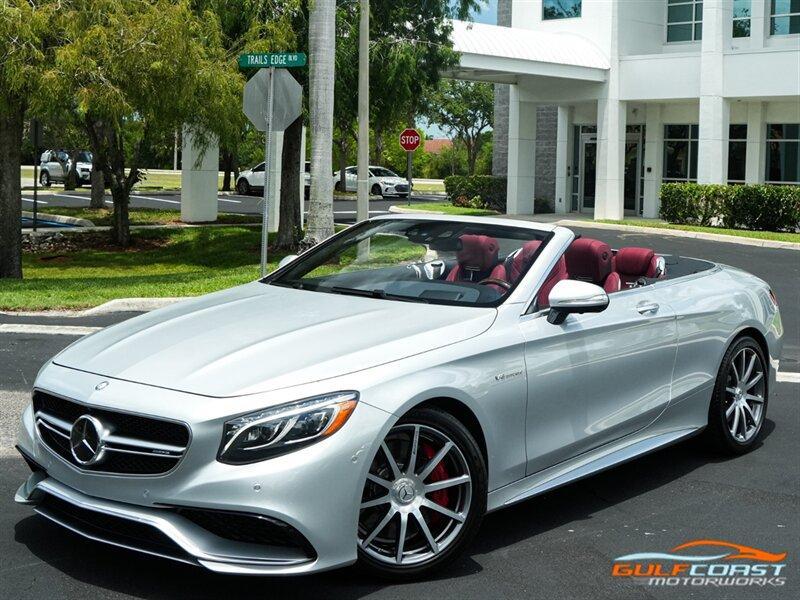 used 2017 Mercedes-Benz AMG S 63 car, priced at $84,995