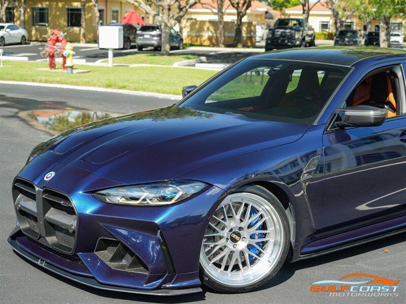 used 2022 BMW M3 car, priced at $89,995