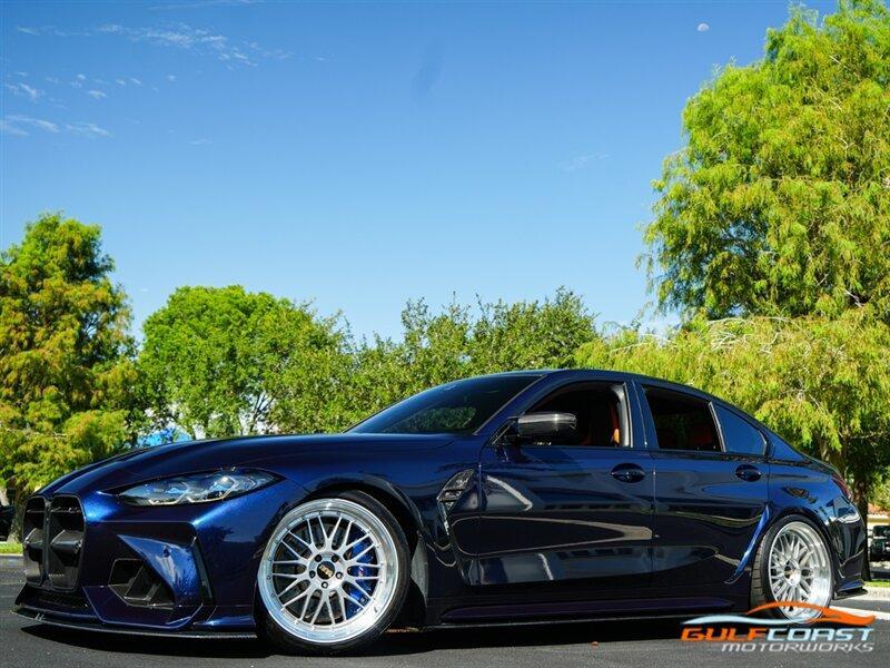 used 2022 BMW M3 car, priced at $89,995