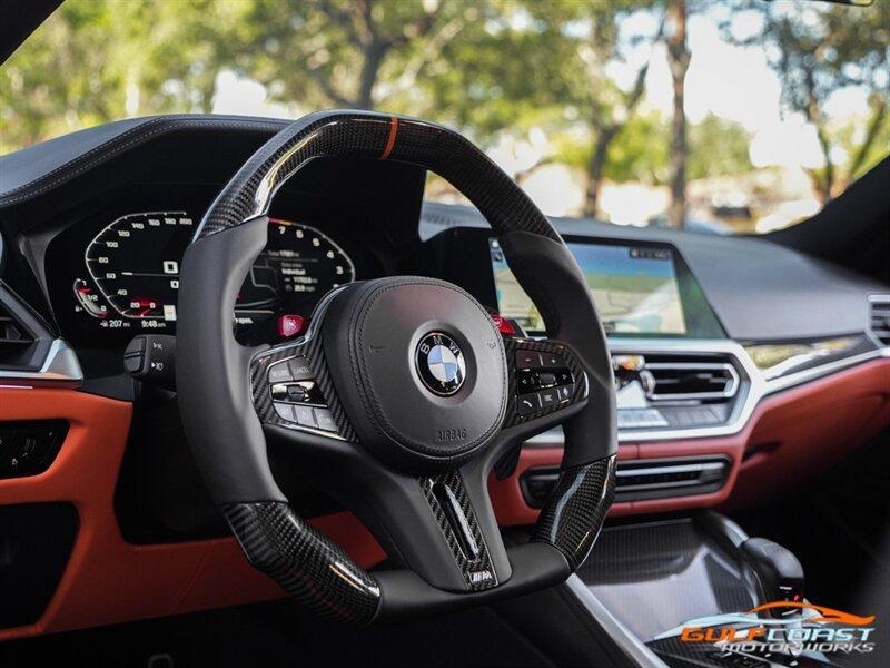 used 2022 BMW M3 car, priced at $89,995
