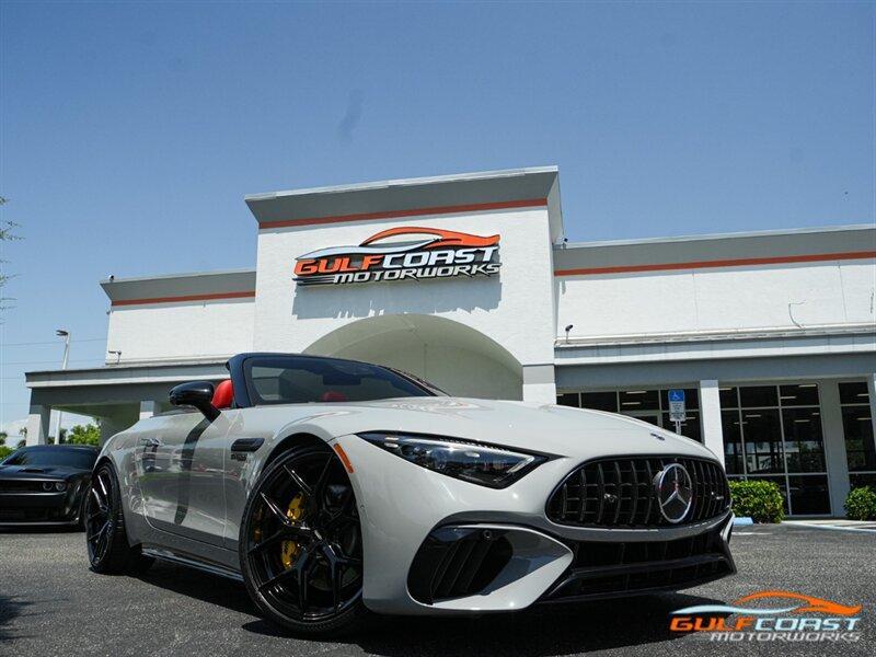 used 2022 Mercedes-Benz AMG SL 63 car, priced at $124,995