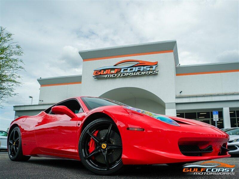 used 2012 Ferrari 458 Italia car, priced at $259,995