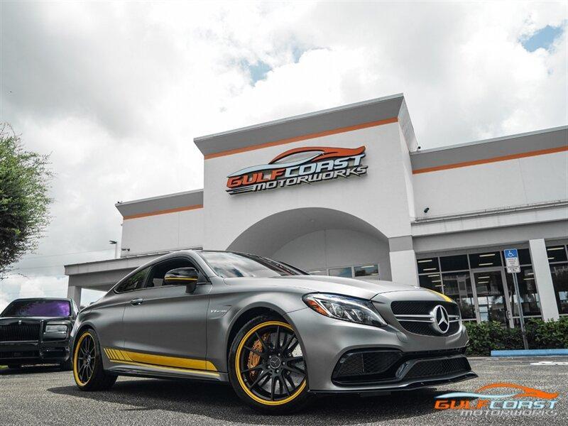 used 2017 Mercedes-Benz AMG C 63 car, priced at $77,995