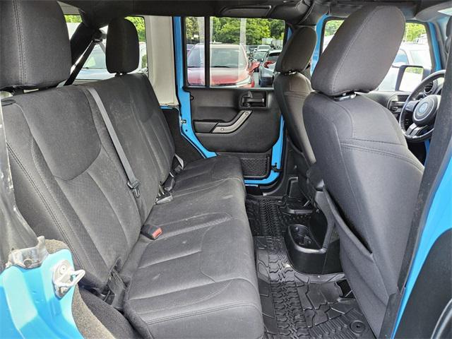 used 2017 Jeep Wrangler Unlimited car, priced at $25,991