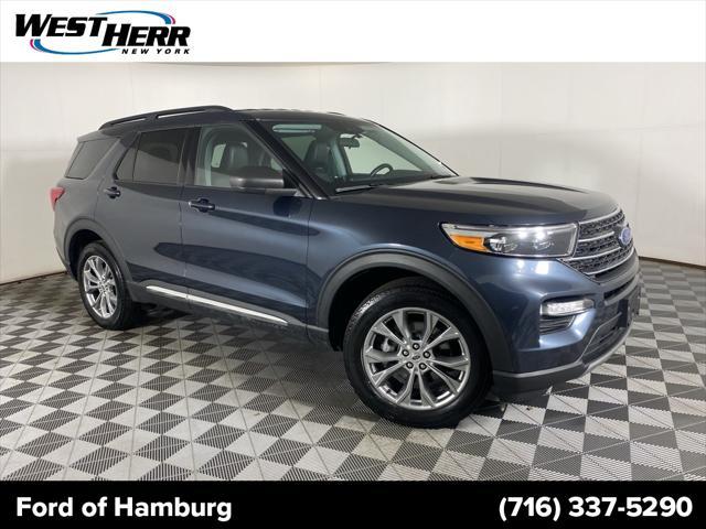 used 2022 Ford Explorer car, priced at $33,789