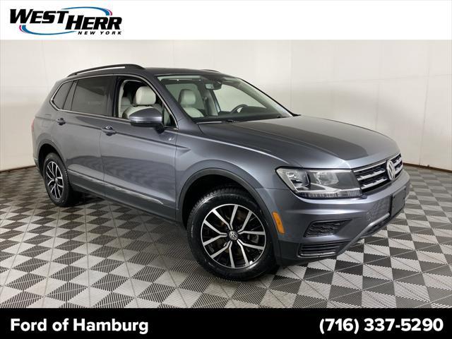 used 2021 Volkswagen Tiguan car, priced at $20,997