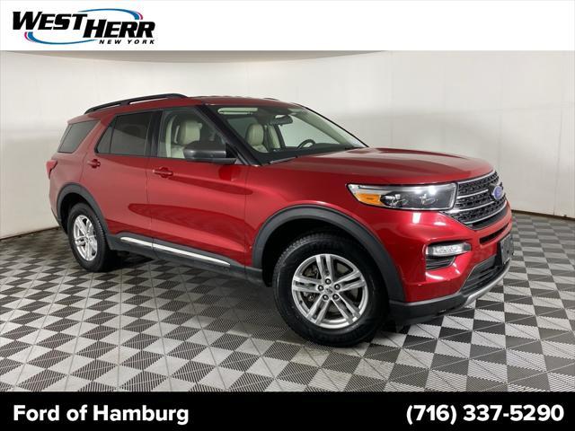 used 2021 Ford Explorer car, priced at $29,237