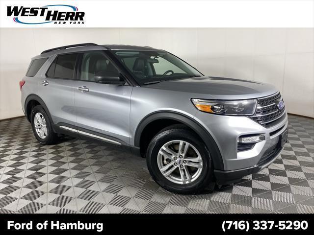 used 2022 Ford Explorer car, priced at $32,350