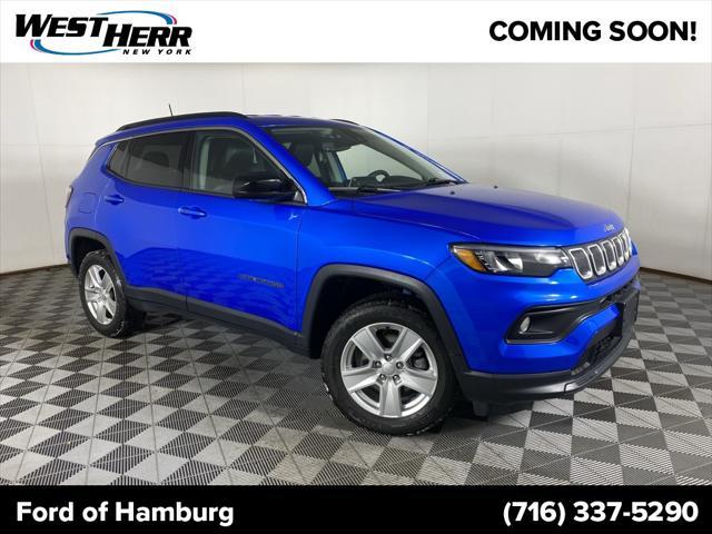 used 2022 Jeep Compass car, priced at $23,268