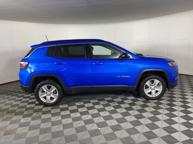 used 2022 Jeep Compass car, priced at $23,268