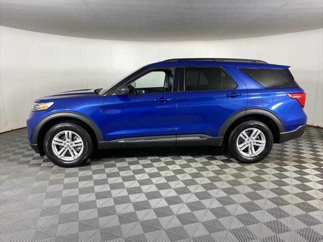 used 2022 Ford Explorer car, priced at $28,405