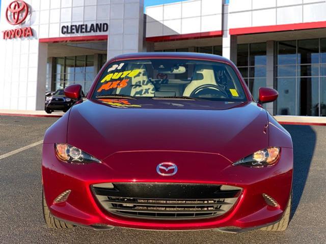 used 2021 Mazda MX-5 Miata RF car, priced at $20,994