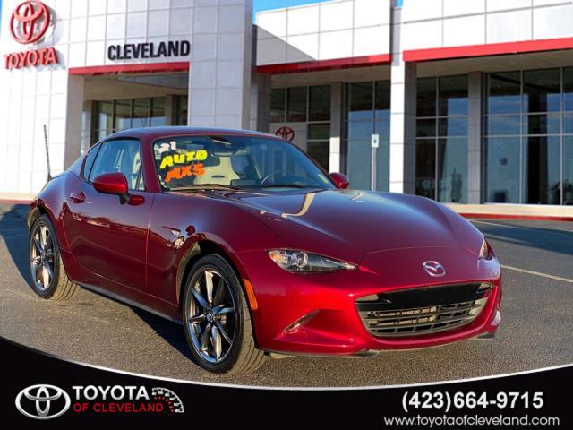 used 2021 Mazda MX-5 Miata RF car, priced at $22,993