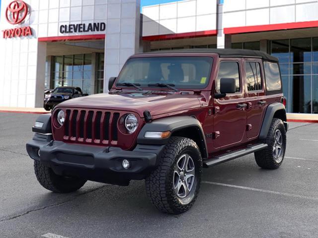 used 2021 Jeep Wrangler Unlimited car, priced at $31,991