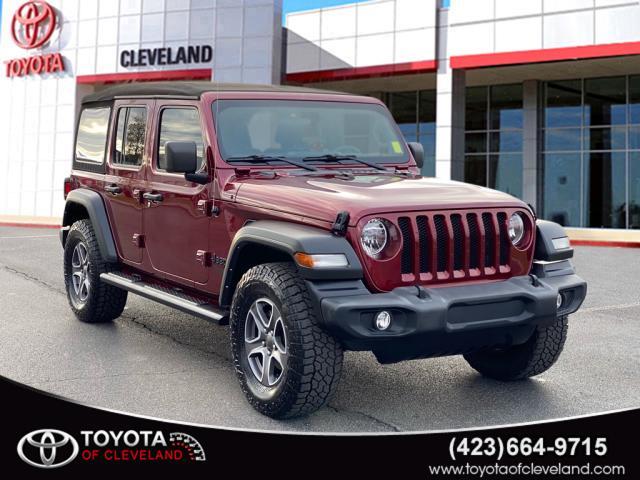 used 2021 Jeep Wrangler Unlimited car, priced at $31,991