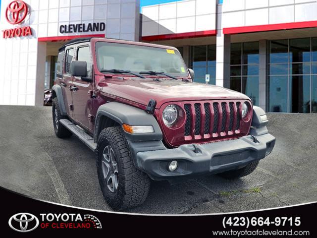 used 2021 Jeep Wrangler Unlimited car, priced at $31,991