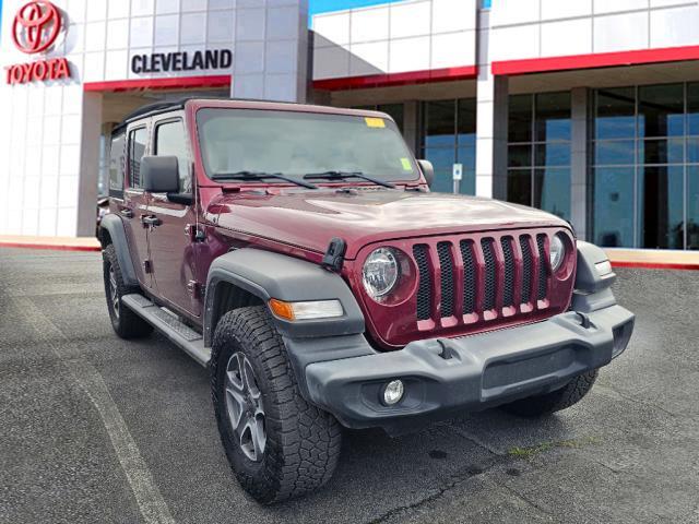 used 2021 Jeep Wrangler Unlimited car, priced at $31,991