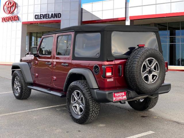 used 2021 Jeep Wrangler Unlimited car, priced at $31,991