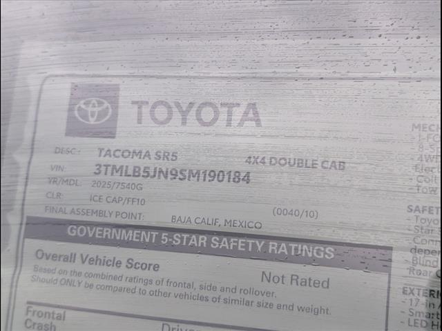 new 2025 Toyota Tacoma car, priced at $43,104