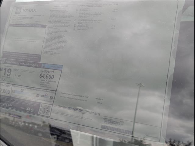 new 2026 Toyota Tundra car, priced at $57,605