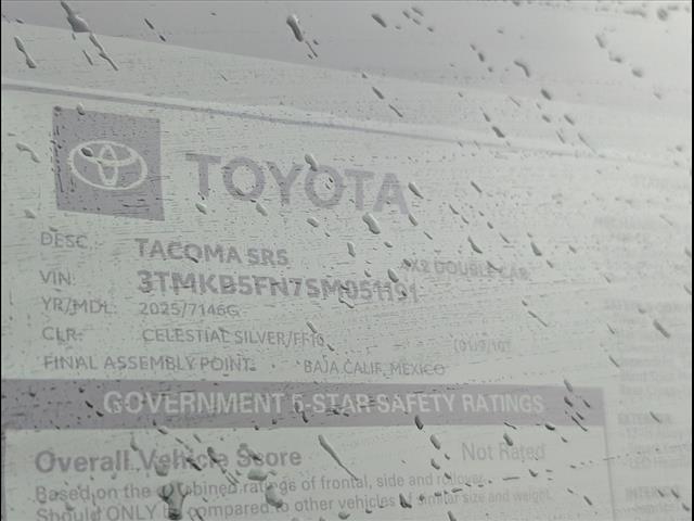 new 2025 Toyota Tacoma car, priced at $40,874